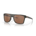Óculos de Sol Unissex Oakley Leffingwell Matte Grey Smoke Prizm Tungsten MARROM