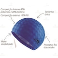 Kit de Natação Gold Sports: Óculos New Shark + Touca + Protetor de Ouvido - Infantil AZUL