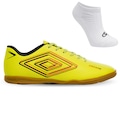 Chuteira Futsal Umbro Arcade + Meias - Adulto VERDE