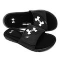 Chinelo Under Armour Ignite - Unissex PRETO/BRANCO