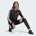 Agasalho sem Capuz adidas Essentials 3-Stripes - Feminino PRETO/BRANCO