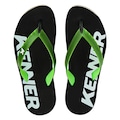 Chinelo Kenner Neutral - Masculino PRETO/VERDE