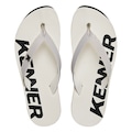 Chinelo Kenner Neutral - Masculino BRANCO/PRETO