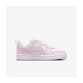 Opção de cor BRANCO/ROSA de Tênis Infantil Nike Court Borough Low Recraft