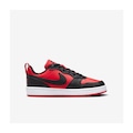 Tênis Nike Court Borough Low Recraft - Infantil VERMELHO/PRETO