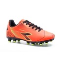 Chuteira de Campo Diadora Squadra - Adulto LARANJA/PRETO