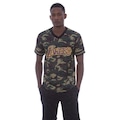 Camiseta Mitchell & Ness Swingman Camuflada Los Angeles Lakers - Masculina VERDE