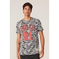Camiseta Mitchell & Ness Especial Chicago Bulls Dennis Rodman - Masculina CINZA