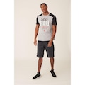 Camiseta NBA Especial Chicago Bulls Casual - Masculina CINZA ESCURO