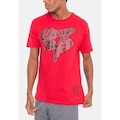 Camiseta Mitchell & Ness Nba Food - Masculina VERMELHO