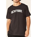Camiseta NBA Holographic New York Knicks - Masculina PRETO