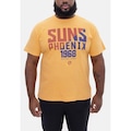 Camiseta NBA Plus Size Spotlight Phoenix Suns - Masculina LARANJA