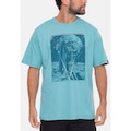 Camiseta Fatal Estampada Astrowave - Masculina AZUL