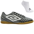 Chuteira Futsal Adulto Umbro Fifty V PRETO/CINZA