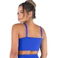 Top Fitness Mvb Modas Academia Suplex - Feminino AZUL