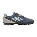 Chuteira Society Adulto Umbro Attak Eternal AZUL/BRANCO