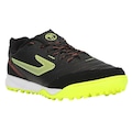 Chuteira Society Topper Dominator Pro Iv - Adulto PRETO/AMARELO FLUOR