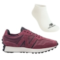 Tênis New Balance 327 V1 + Meia - Masculino VINHO