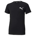 Camiseta Infantil Puma Manga Curta Active Small PRETO