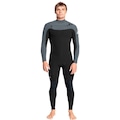 Long John Quiksilver Everyday Sessions 3/2 Chest Zip - Masculino PRETO/CINZA