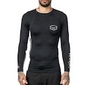 Camiseta Rvca Surf Manga Longa Island Hex Wt23 - Masculina CINZA ESCURO