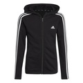 Jaqueta com Capuz adidas Essentials - Infantil PRETO/BRANCO