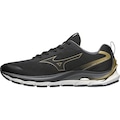 Tênis Mizuno Wave Dynasty 5 Masculino PRETO/OURO