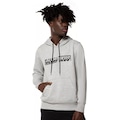 Blusão de Moletom com Capuz Olympikus Hoodie Grafic Unissex CINZA
