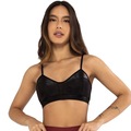 Top Fitness com Bojo Alto Giro Hyper Ecológico - Feminino PRETO