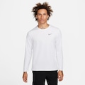 Camiseta Nike Dri-Fit Miler - Masculina BRANCO