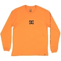 Camiseta Manga Longa Dc Shoes Minimal Stripe Wt23 - Masculina LARANJA