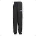 Calça adidas Moletom Folgada Essentials 3-Stripes - Feminina PRETO