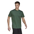Camiseta adidas D2M Plain - Masculina VERDE