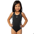 Maiô para Natação Speedo Acqua Basic S - Infantil PRETO
