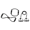 Kit de Extensores Elásticos Acte Sports Hard T21-B PRETO