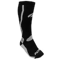 Meia de Compressao F2-Pc - Masculina PRETO/CINZA