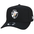 Boné Aba Curva do Vasco New Era 9FORTY - Snapback - Adulto PRETO/BRANCO