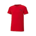 Camiseta Puma Active Tee - Infantil VERMELHO/PRETO