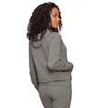 Blusão com Capuz Run More Classic - Feminino CINZA