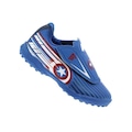 Chuteira Society Dray Marvel 4055 Capitão América - Infantil AZUL