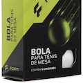 Bola de Tênis de Mesa Fort 3 Estrelas - 6 Bolas BRANCO