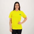 Camiseta do Brasil FutFanatics  Zaneratto 16 - Feminina AMARELO