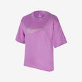 Camiseta Nike Sportswear Boxy - Infantil ROSA/ROXO