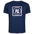 Camiseta New Era New York Yankees Culture - Masculina AZUL ESCURO
