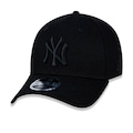 Boné Aba Curva New Era 39Thirty Mlb New York Yankees - Fechado - Adulto PRETO