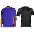 Kit Camisetas Under Armour Tech .0 - 2 Unidades - Masculina AZUL