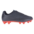 Chuteira de Campo Topper Slick Iv - Infantil CINZA ESCURO/PRETO
