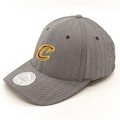 Boné Aba Curva Mitchell & Ness NBA Cleveland Cavaliers - Snapback - Adulto CINZA