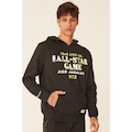 Blusão De Moletom Com Capuz Mitchell & Ness Fechado Com Capuz All Star West - Masculino PRETO