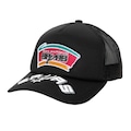 Boné Mitchell & Ness NBA Puff The Magic San Antonio Spurs - Trucker - Snapback - Adulto PRETO